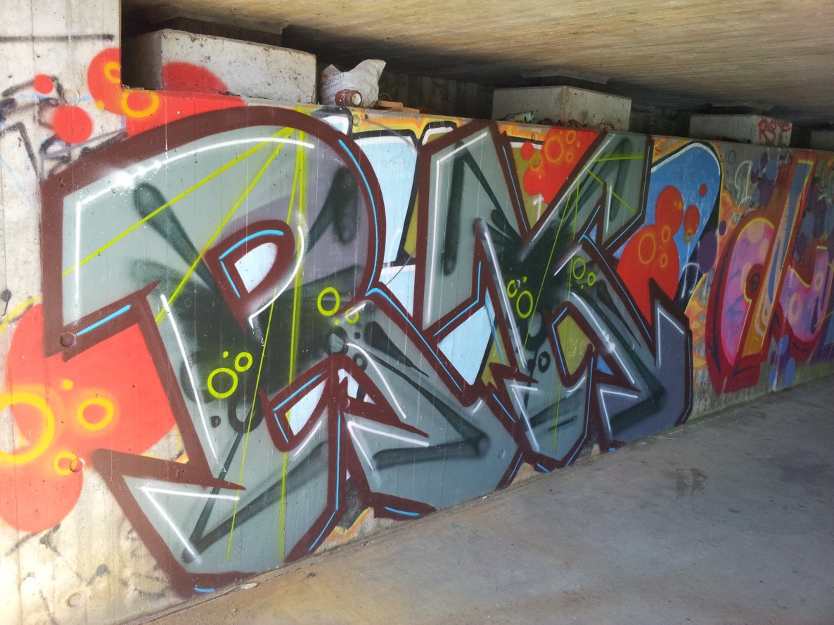 Graffiti Wall in Rastorf - Photo by sdabfoe (2012)