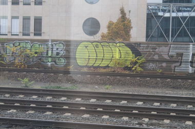 Graffiti Bombing in Hannover - Photo by sdabfoe - moses, topsprayer, tm