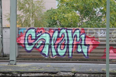 Graffiti Bombing in Hannover - Photo by sdabfoe - slam, tcs