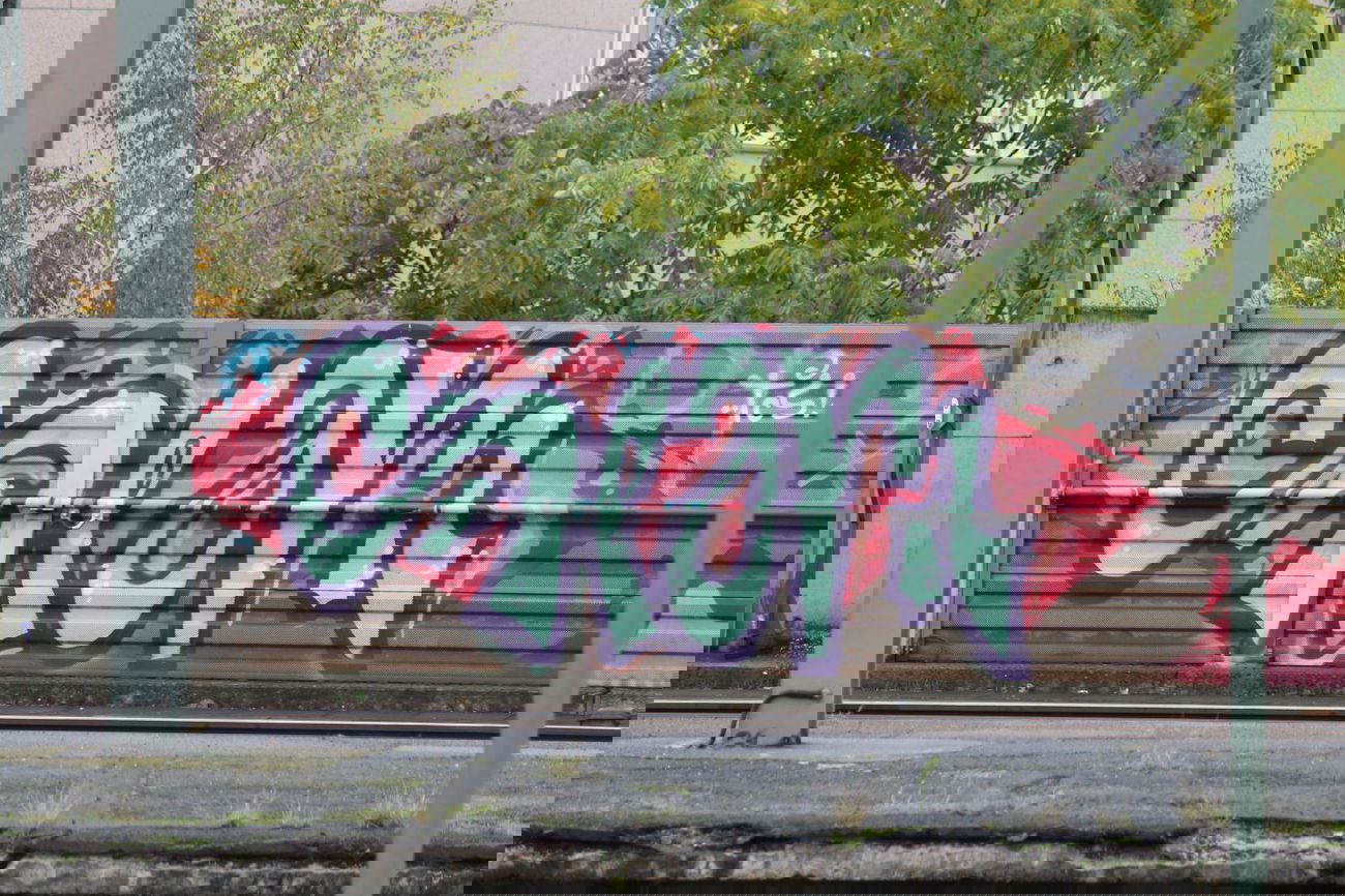 Graffiti Bombing in Hannover - Photo by sdabfoe - slam, tcs