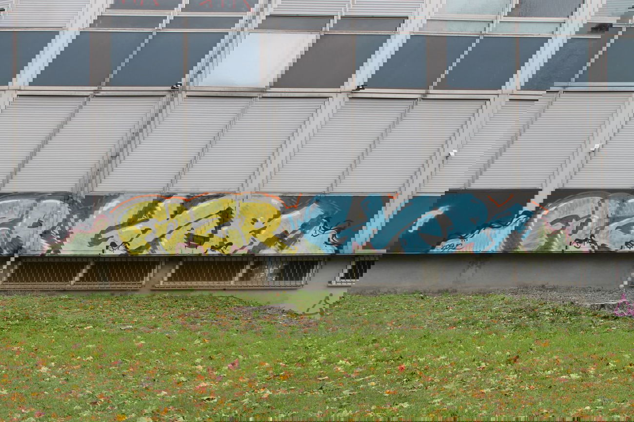 Graffiti Wall in Hannover - Photo by sdabfoe - fozr, gyer (2012)