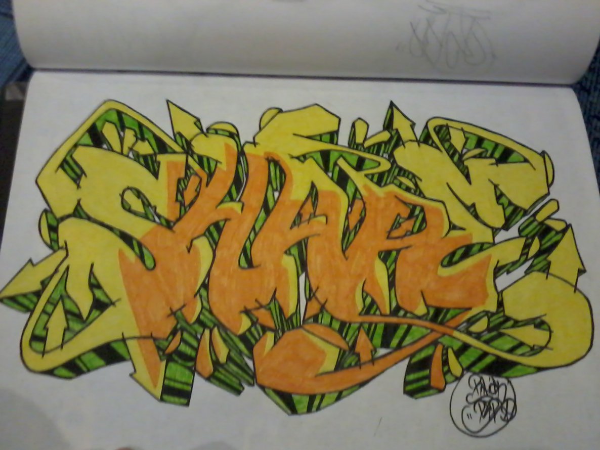 Graffiti Sketch - Photo by searone - shape, sear, searone (2014)