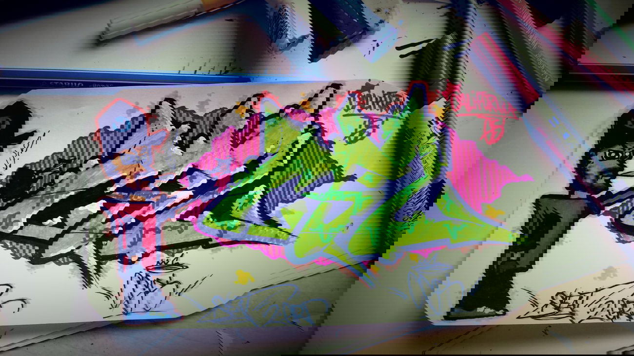 Graffiti Sketch - Photo by seat - seat, c65, 65 (2014)