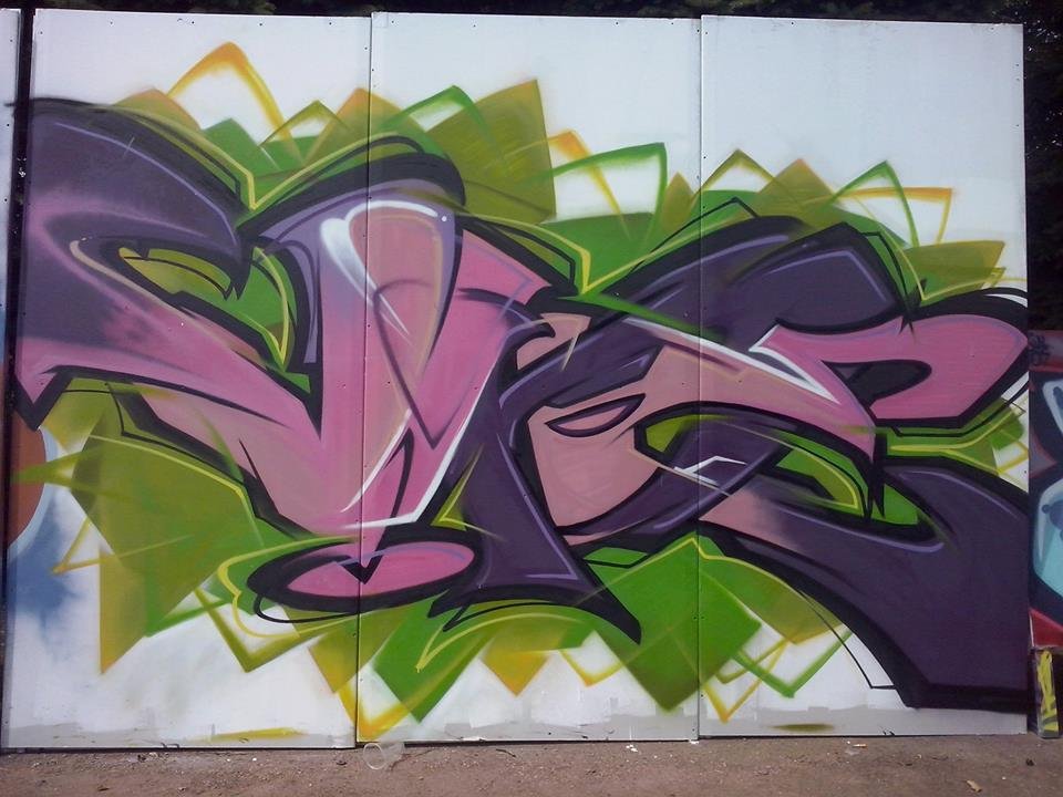 Graffiti Wall in Kaniów - Photo by sebas1989 - Vine (2014)