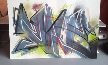 Graffiti Sketch - Photo by sebas1989