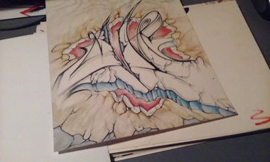 Graffiti Sketch - Photo by sebas1989 - vine (2012)
