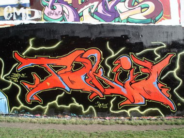 Graffiti Wall - Photo by seik - seik, seik77, tokio