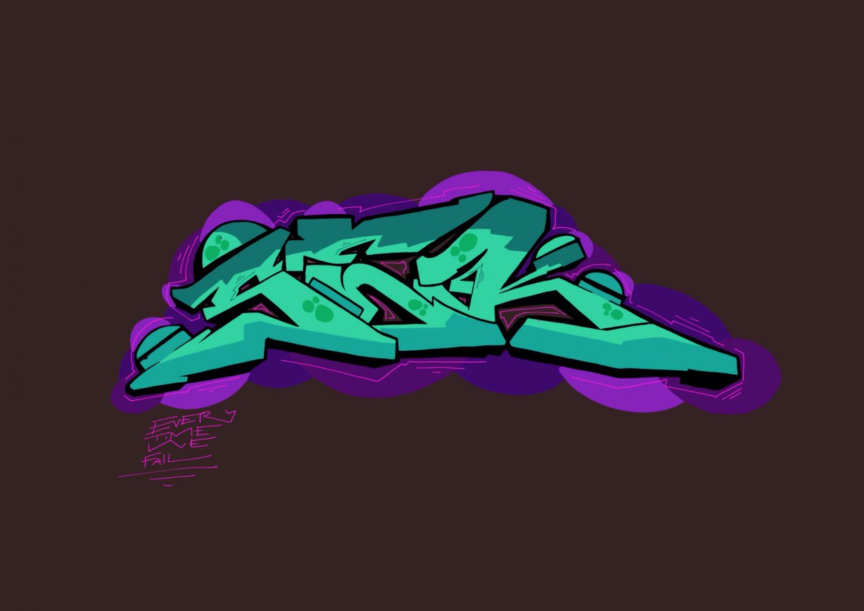 Graffiti Sketch - Photo by sek2087 (2014)