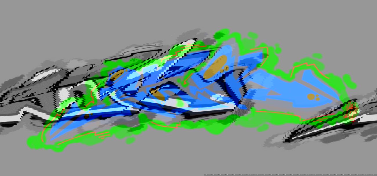 Graffiti Sketch - Photo by sek2087 - SEK, 07/2014 (2014)