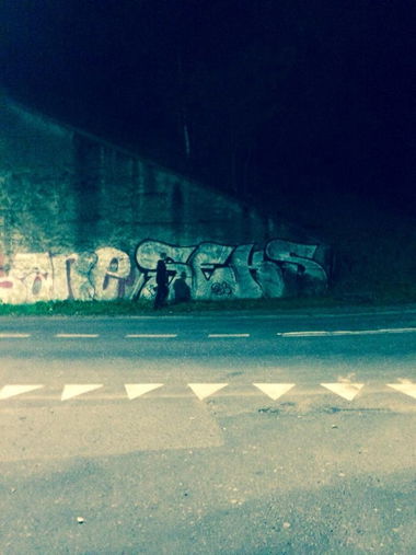 Graffiti Bombing - Photo by sekret (2015)