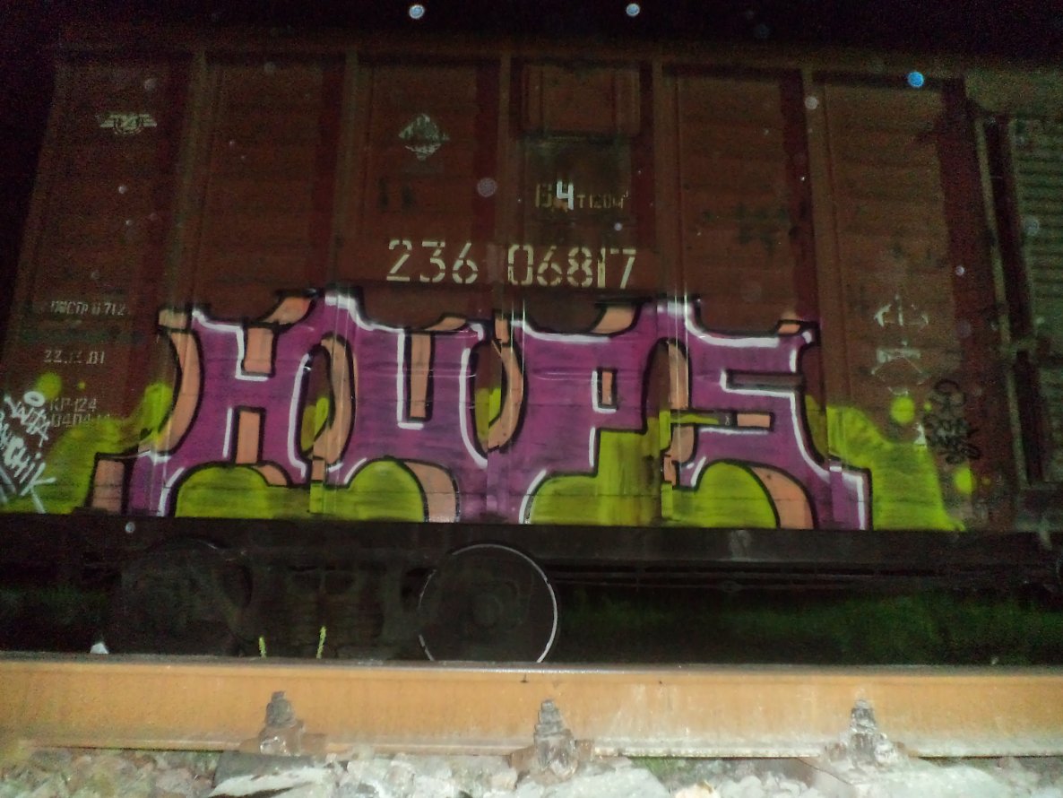 Graffiti Train - Photo by sekretniy