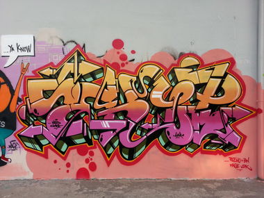 Graffiti Wall - Photo by sekyp (2015)