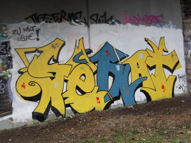 Graffiti Wall in Freiburg im breisgau - Photo by senat (2013)