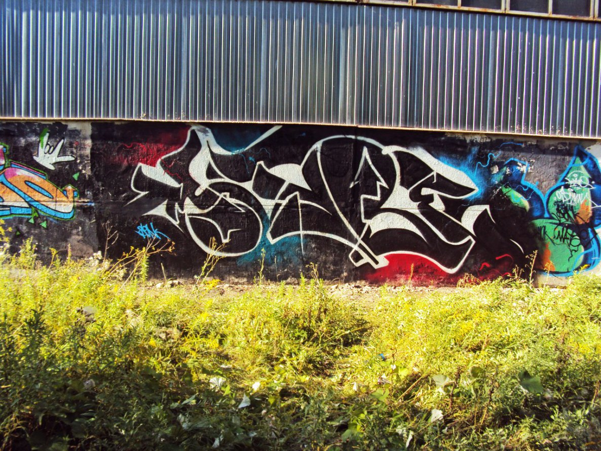 Graffiti Wall - Photo by senkizh - maybe (2012)