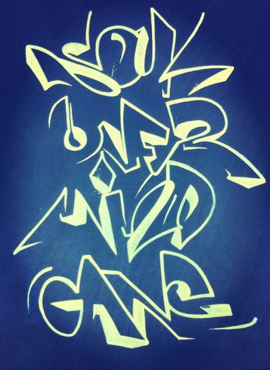 Graffiti Sketch - Photo by senkizh - soul, over, mind (2014)