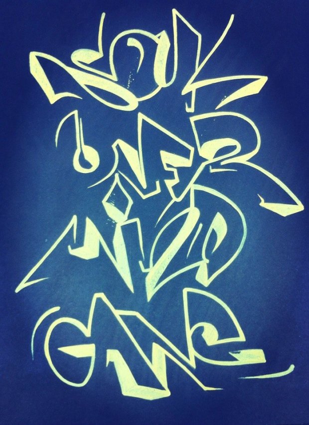 Graffiti Sketch - Photo by senkizh - soul, over, mind (2014)