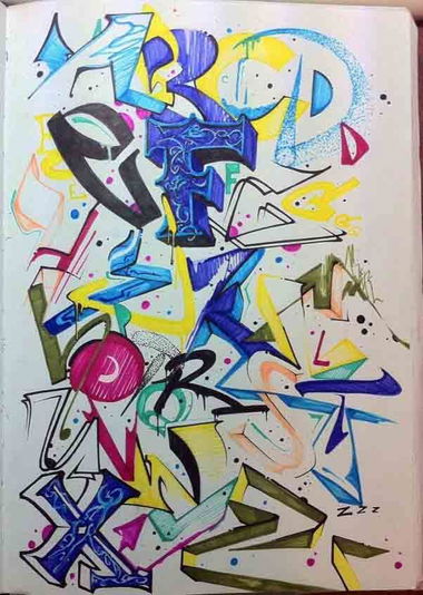 Graffiti Wall - Photo by senkizh