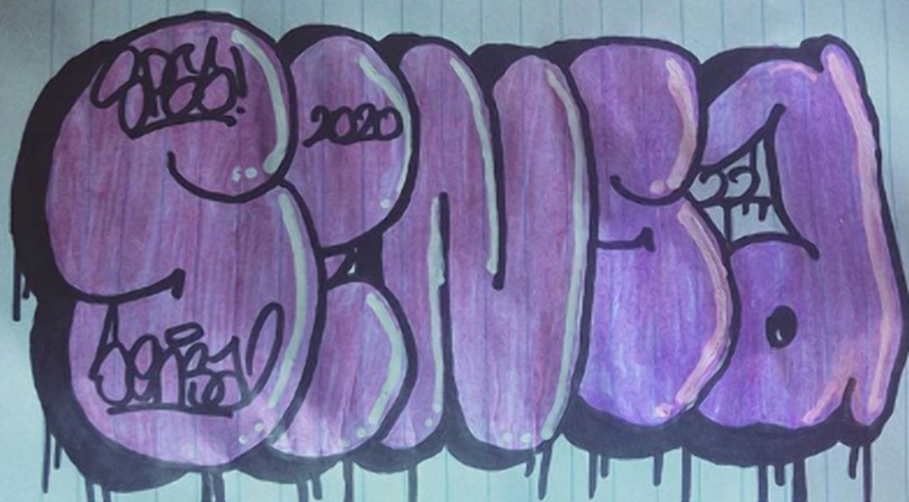 Graffiti Wall - Photo by sensa (2020)