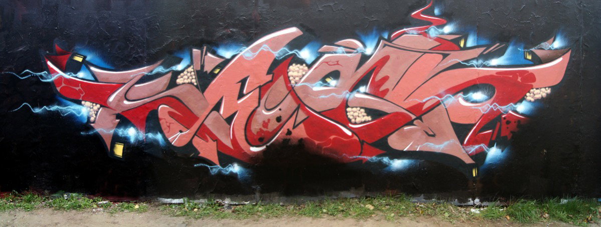 Graffiti Wall in Bremen - Photo by serio