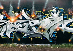 Graffiti Wall in Bremen - Photo by serio (2012)