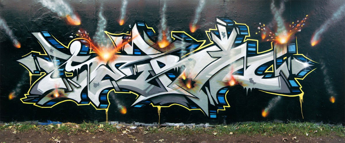 Graffiti Wall in Bremen - Photo by serio (2012)