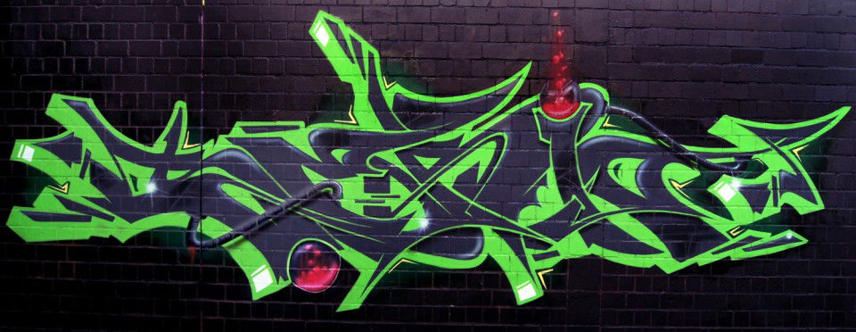 Graffiti Wall in Bremen - Photo by serio (2011)