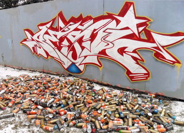 Graffiti Wall in Bremen - Photo by serio (2009)
