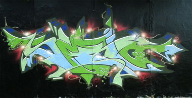 Graffiti Wall in Bremen - Photo by serio (2014)