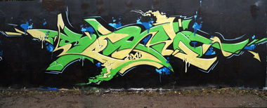 Graffiti Wall in Bremen - Photo by serio (2012)