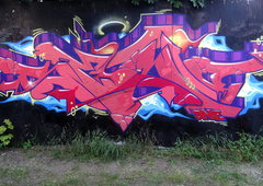Graffiti Wall in Bremen - Photo by serio (2015)