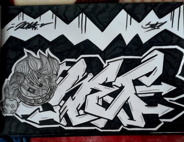 Graffiti Sketch - Photo by set1one