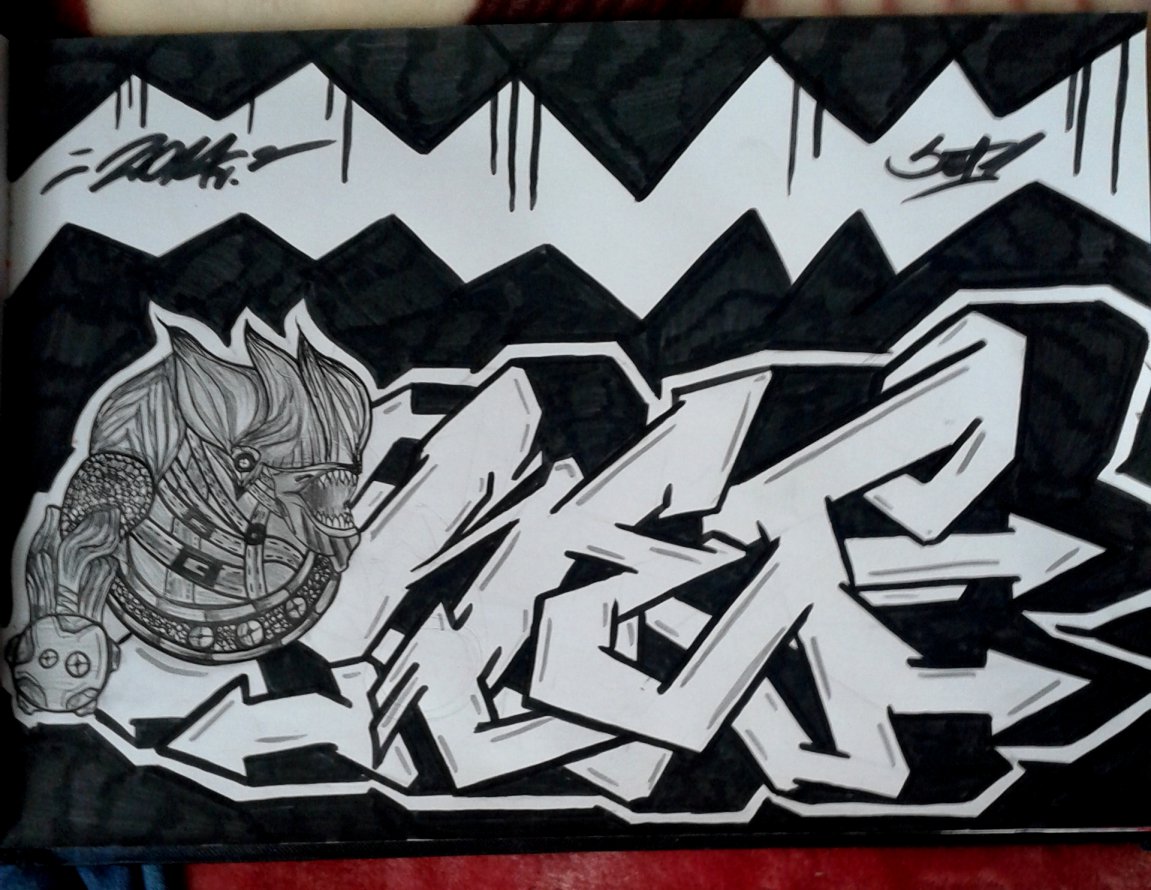 Graffiti Sketch - Photo by set1one