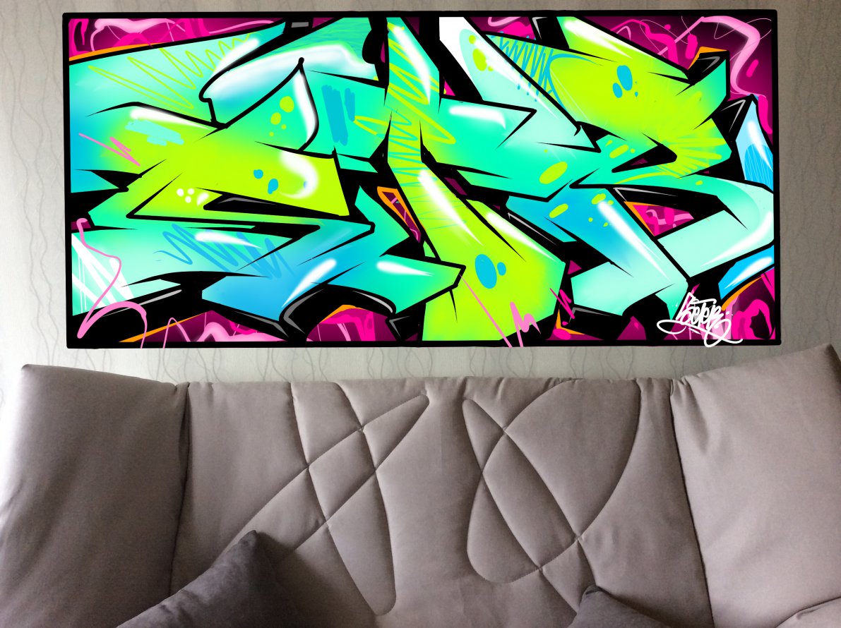 Graffiti Artwork - Photo by seter430