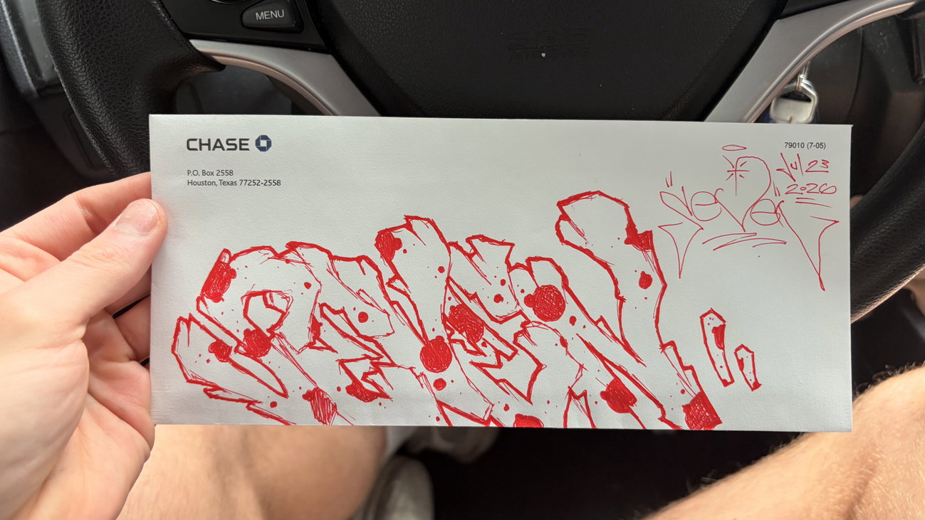 Graffiti Sketch in Albuquerque - Photo by sevenltw (2026)