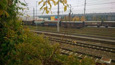 Graffiti Train - Photo by shar_one - freight, fr8, wien