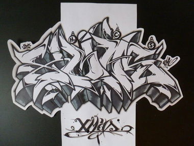 Graffiti Sketch - Photo by shauone