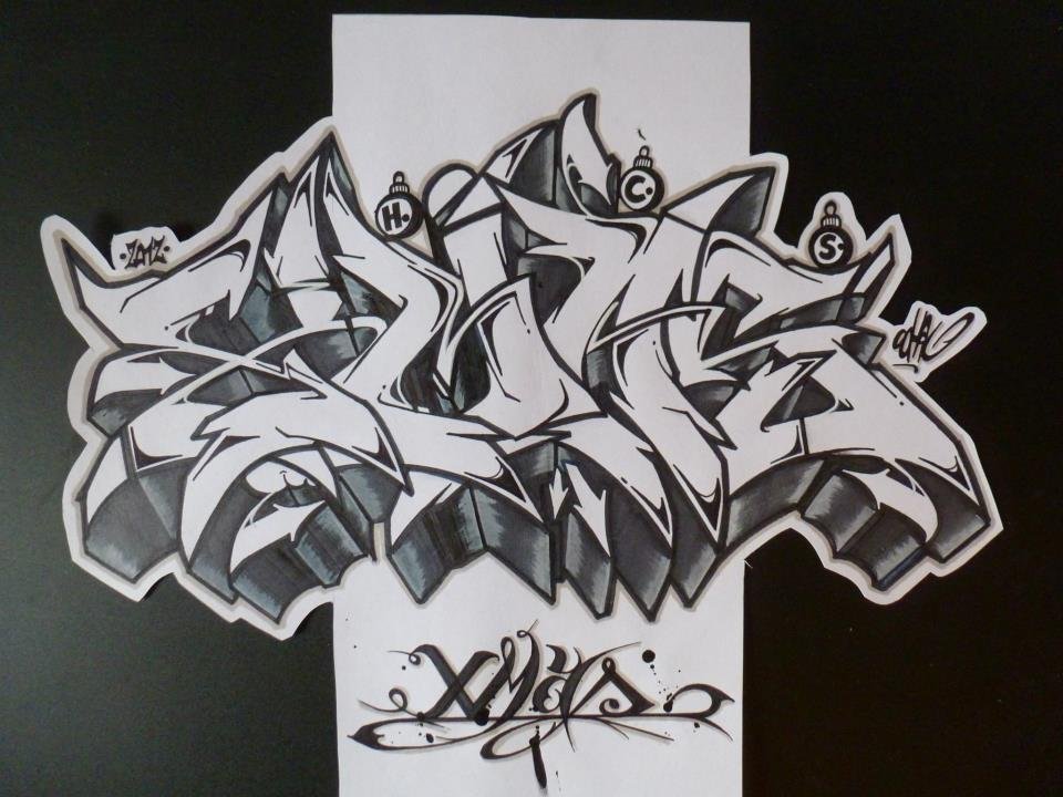 Graffiti Sketch - Photo by shauone
