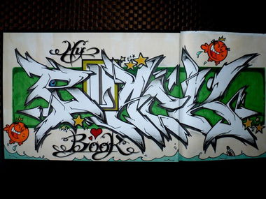 Graffiti Sketch - Photo by shauone - by, Shau, One