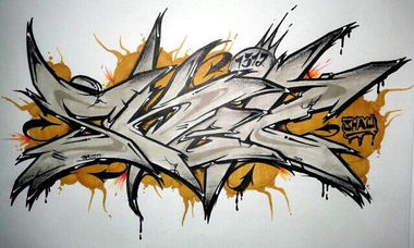 Graffiti Sketch - Photo by shauone - Sker, by, Shau