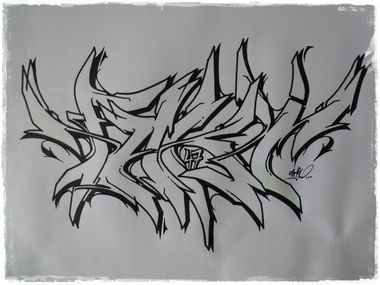 Graffiti Sketch - Photo by shauone - Fakt47, by, Shau