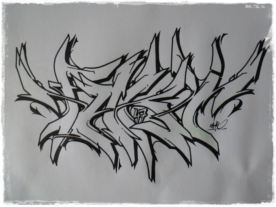Graffiti Sketch - Photo by shauone - Fakt47, by, Shau
