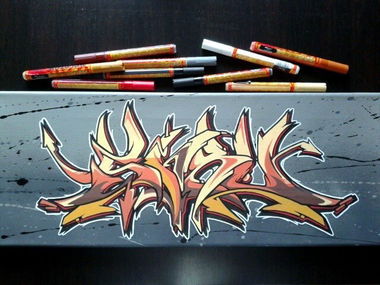Graffiti Sketch - Photo by shauone - Shau, One, Canvas
