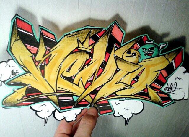 Graffiti Sketch - Photo by shauone - Shau, Kenio