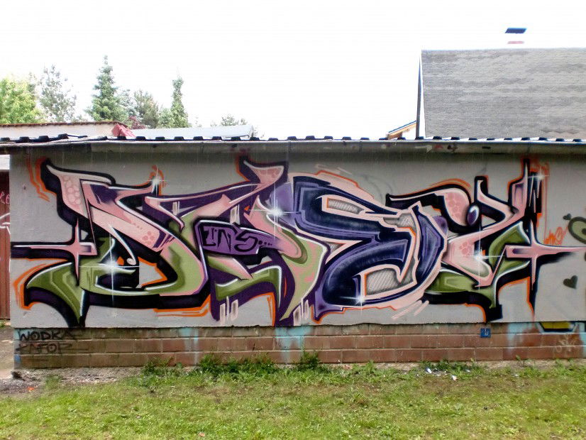 Graffiti Wall in Delitzsch - Photo by sheik - shei (2012)