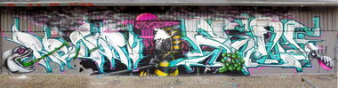 Graffiti Wall in Delitzsch - Photo by sheik (2013)