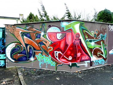 Graffiti Wall - Photo by sheik (2013)