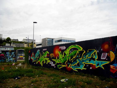 Graffiti Wall in Brest - Photo by shire_85 (2013)