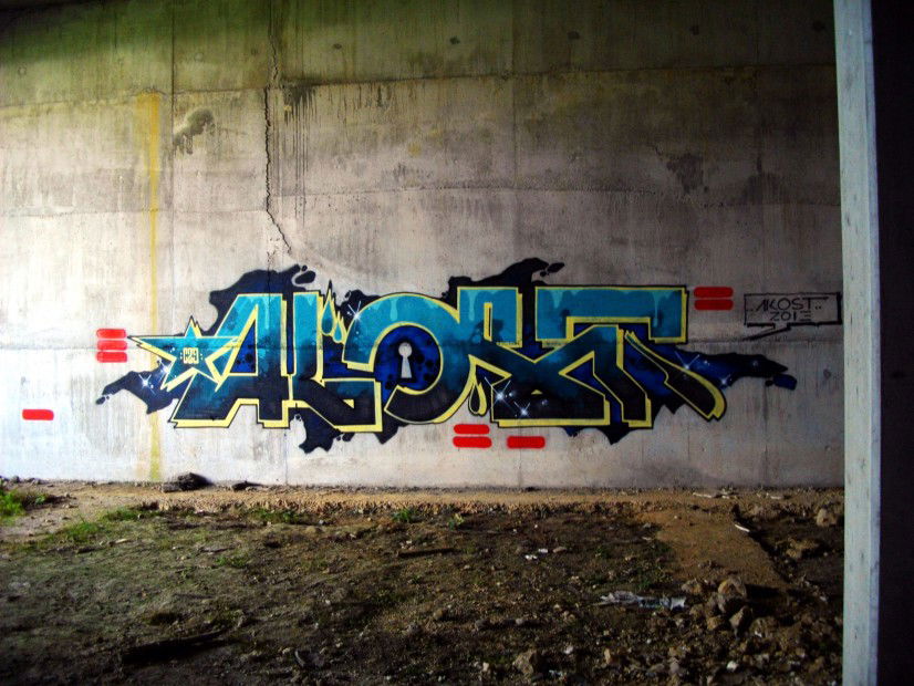 Graffiti Wall in Brest - Photo by shire_85 (2013)