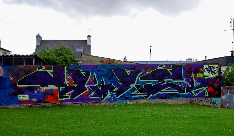 Graffiti Wall in Brest - Photo by shire_85 (2013)