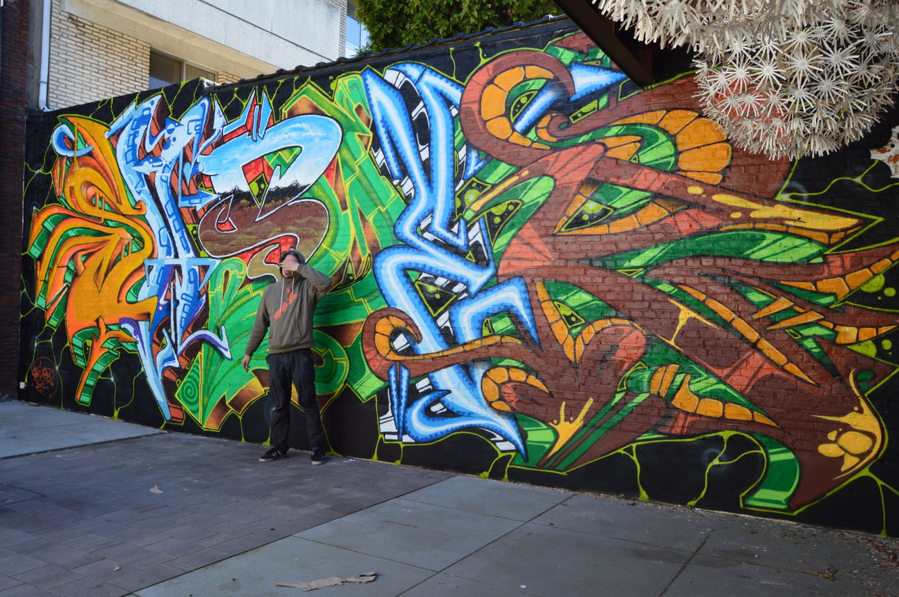 Graffiti Wall - Photo by shiver - shiver (2017)